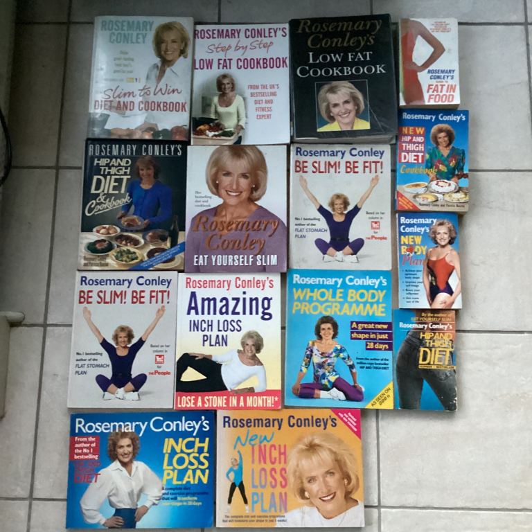 15 Rosemary Conley slimming and recipe books 