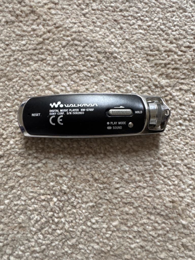 Sony Walkman MP3 digital player (black)