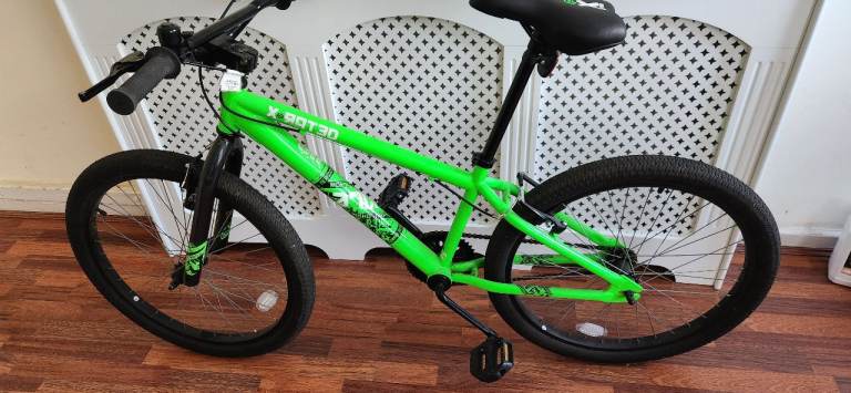 BMX Bike – Green, Good Condition