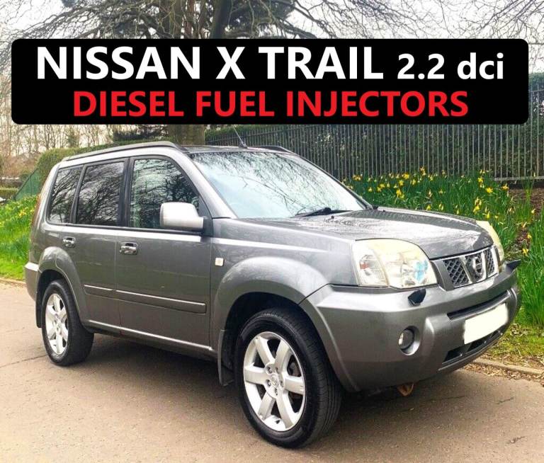 Nissan X Trail 2.2 dci Used Parts - 4 x Diesel Fuel Injectors Engine Parts