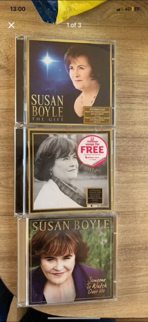 Susan Boyle CDs