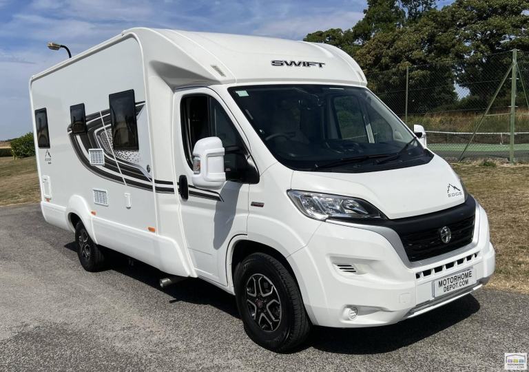 Swift Edge 464, 2022, 4 berth rear fixed bed coachbuilt motorhome for sale