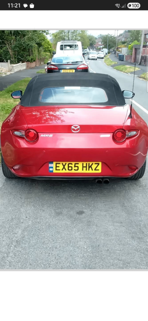 Mazda, MX-5, Convertible, 2015, Manual, 1998 (cc), 2 doors