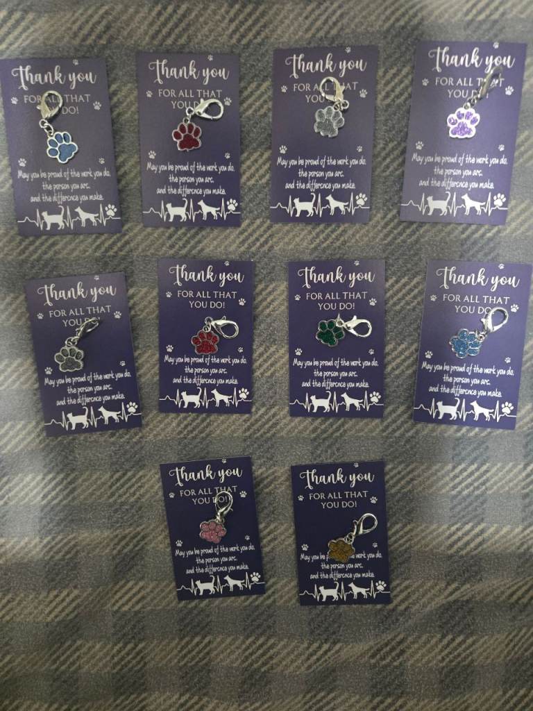 Pet thank you charms 
