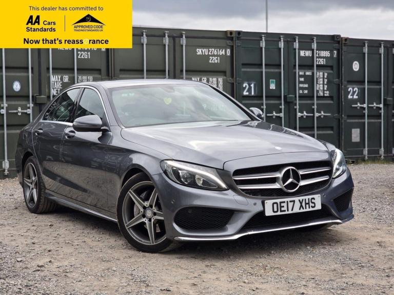 2017 Mercedes-Benz C Class 2.1 C220d AMG Line Saloon 4dr Diesel G-Tronic+ Euro 6 (s/s) (170 ps) S...
