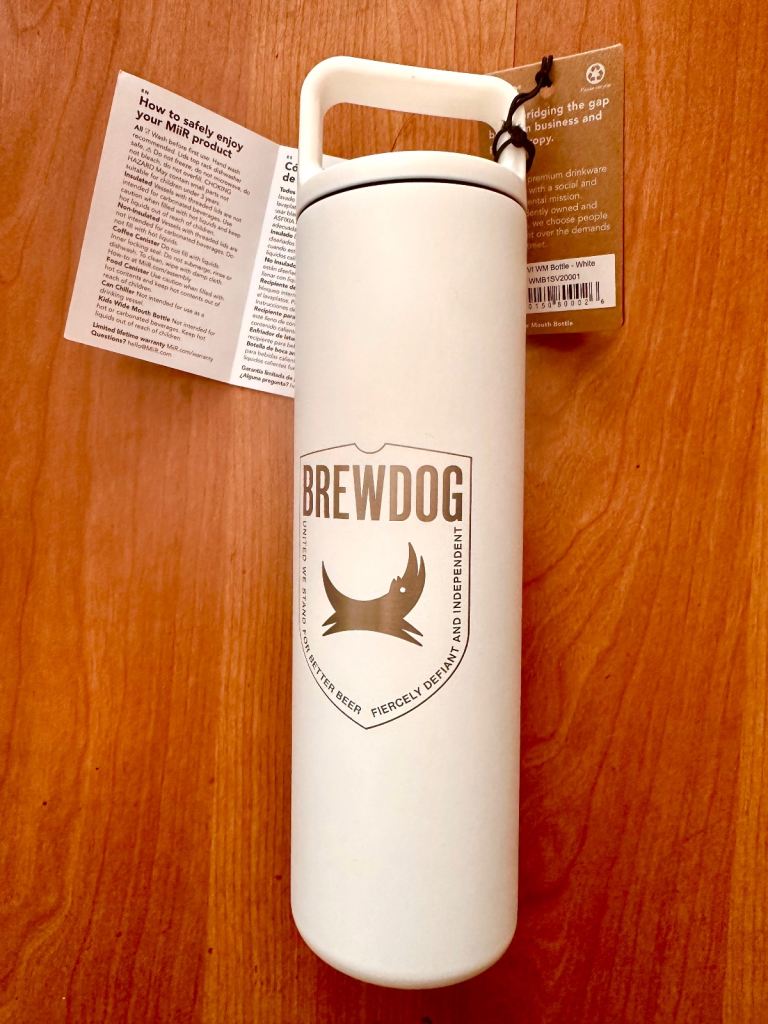 Brewdog branded, MiiR water bottle - rare & new - ideal for gym