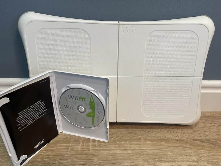 Nintendo Wii Fit Board and Game WILL DELIVER