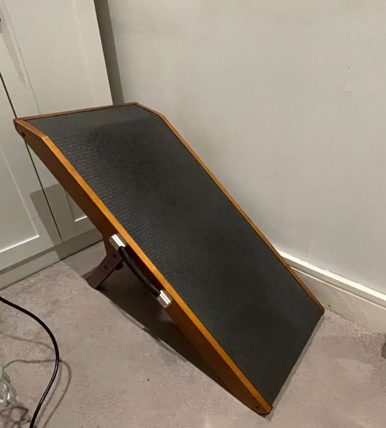 image for FREE – Wooden Adjustable Ramp for pets (Non-Slip Surface, Ideal for Older Pets)