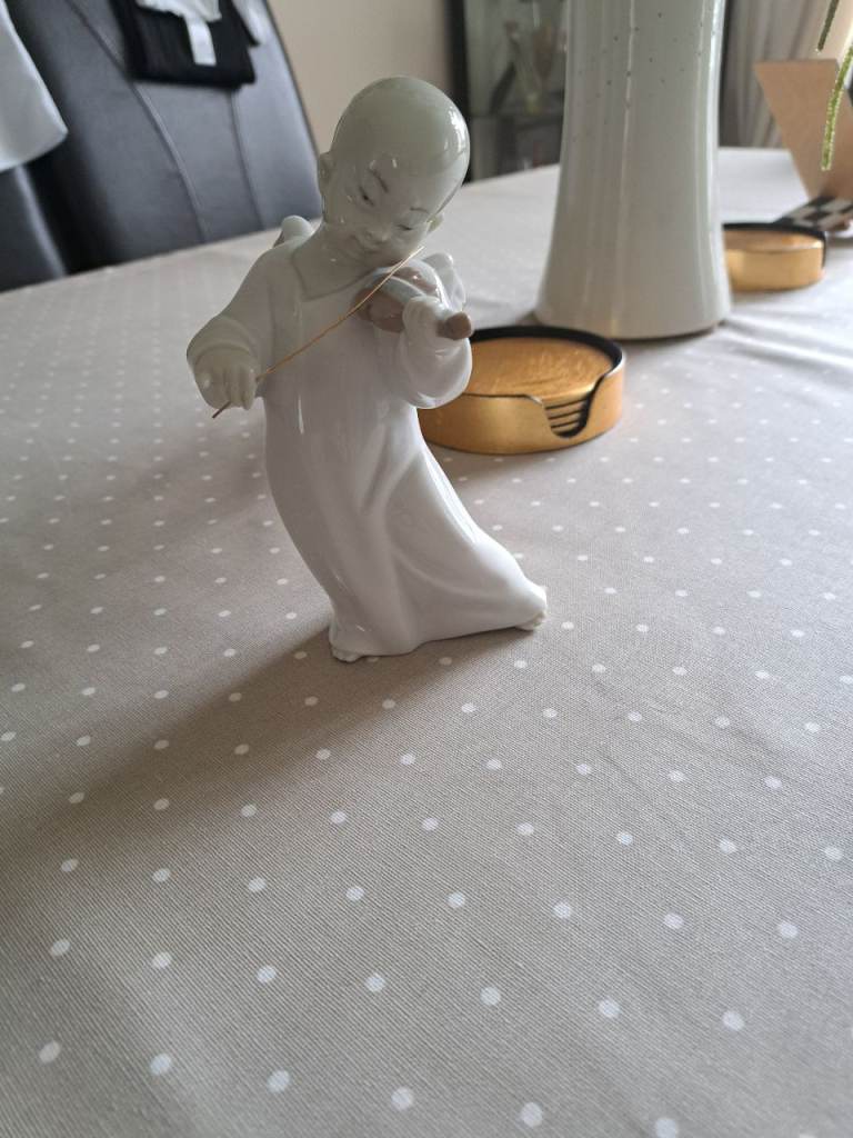 Lladro "Asian angel boy" figure 