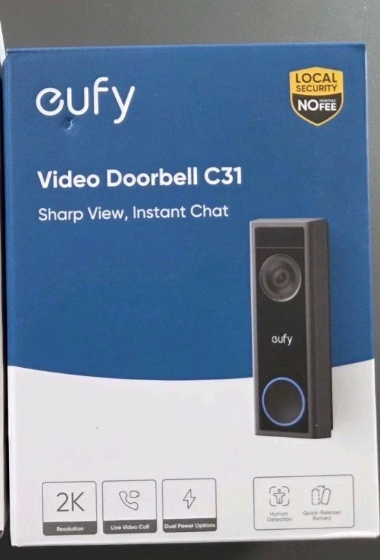 Eufy Doorbell C31 with Homebase 2
