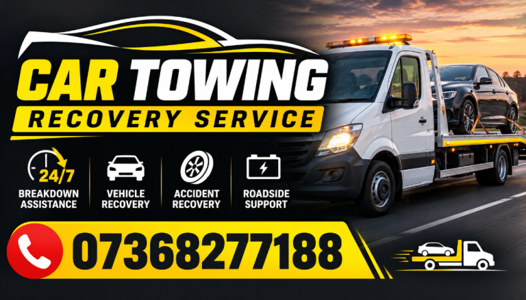 Car vehicle Recovery Tow Truck towing service, roadside asst, rescue