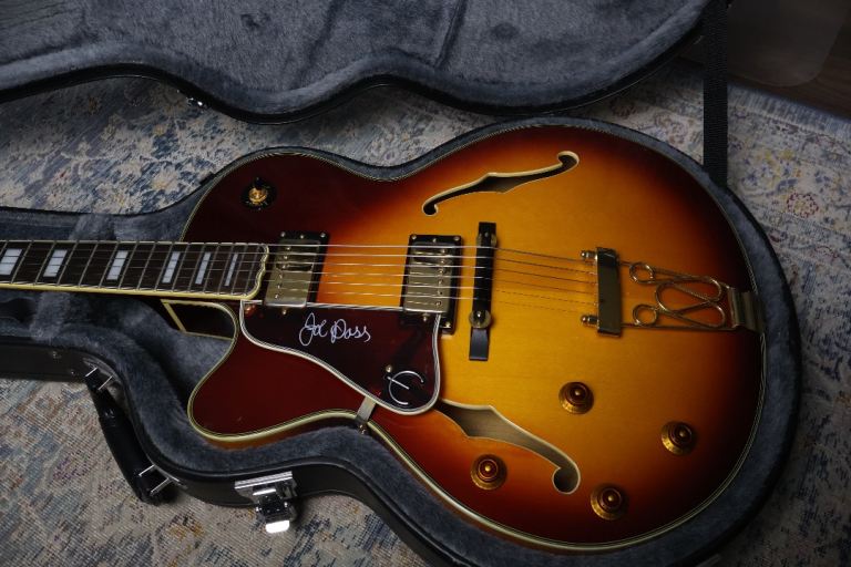 Epiphone Joe Pass Emperor II - 1999 Korean - Sunburst - Left Handed