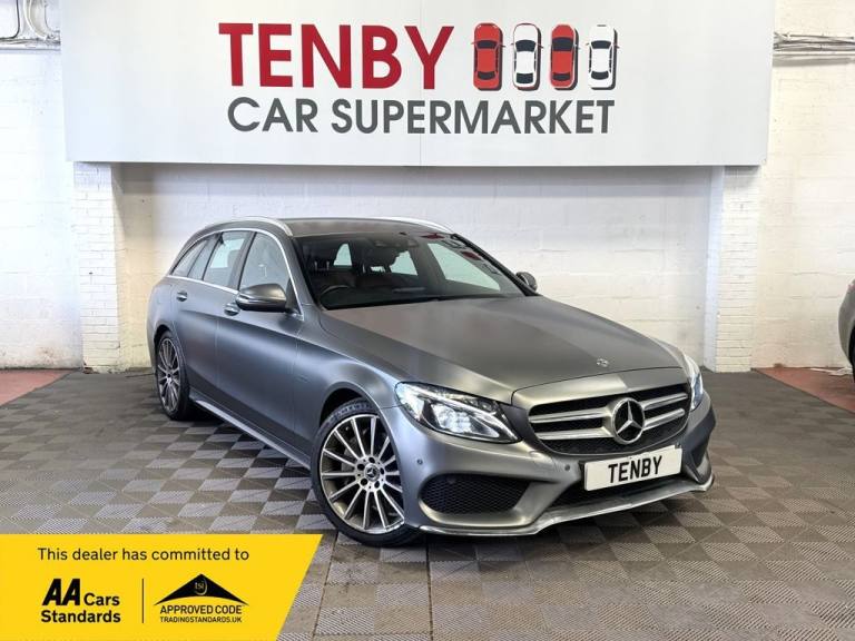 2018 Mercedes-Benz C Class 2.0 C350e 6.4kWh AMG Line Estate 5dr Petrol Plug-in Hybrid G-Tronic+ E...