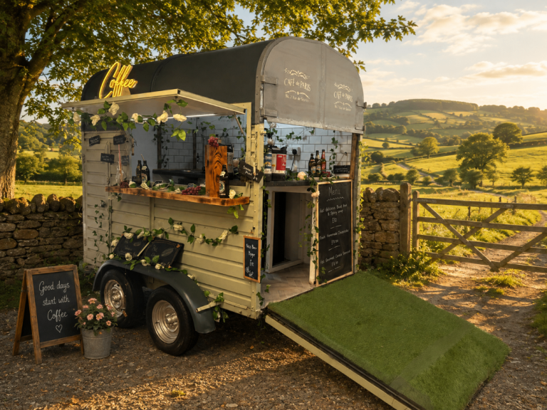 Catering Trailer✅ Horse Trailer Conversion✅ Mobile Bar✅ Coffee ☕️ "RICE" ✅ Delivery 🚚 