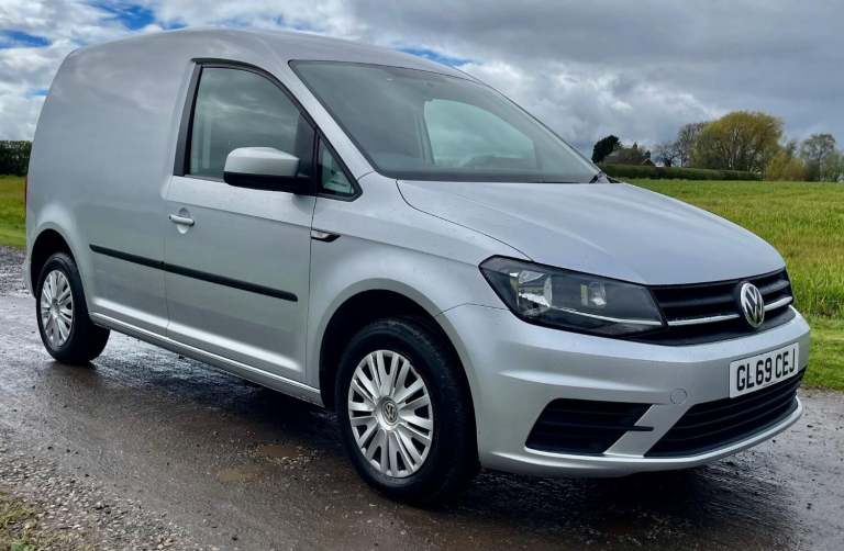 VOLKSWAGEN CADDY 2.0 TDI C20 Trendline DSG Silver Auto Diesel 2019 EURO 6