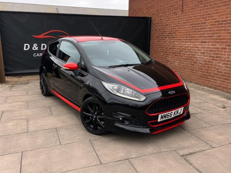 2016FORD FIESTA 1.0 EcoBoost 140 Zetec S Black 3dr, NEW TIMING,TURBO,BATTERY
