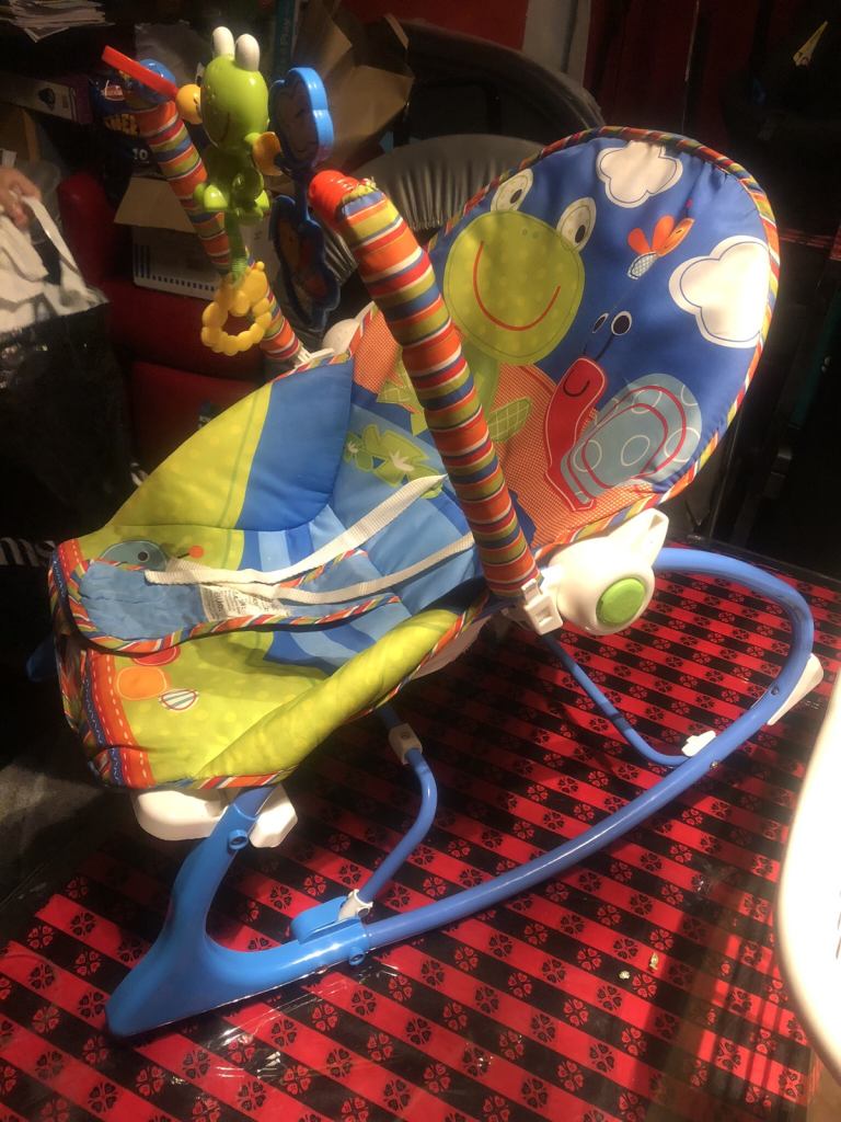 Baby to infant bouncer