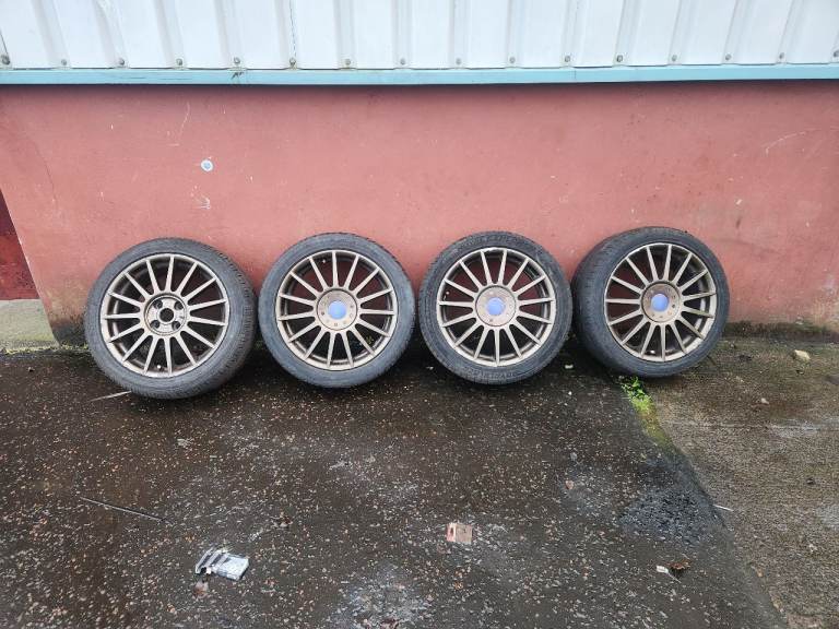 FORD FOCUS ST 170 17 INCH ALLOYS AND TYRES 