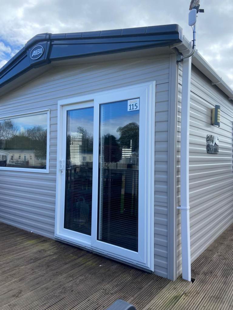 2Bed Pre-loved Static Caravan, Patio Doors, On 12 months owners park, Nr Newcastle, Bellingham,