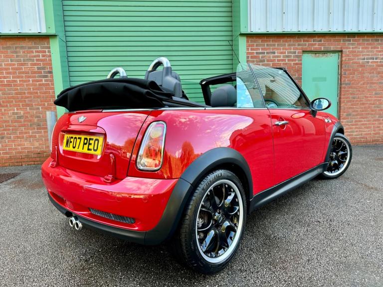2007 (07) MINI CONVERTIBLE 1.6 COOPER S 79,000 MILES RECARO SEATS IMMACULATE