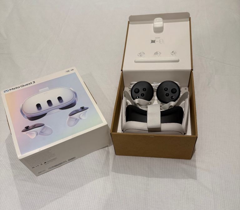 Meta Quest 3 VR Headset with Controllers – As Good As New