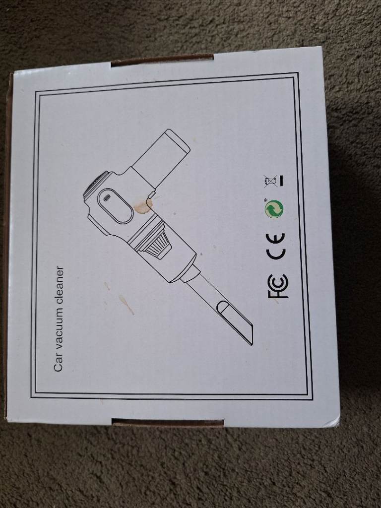 New rechargeable vacuum cleaner