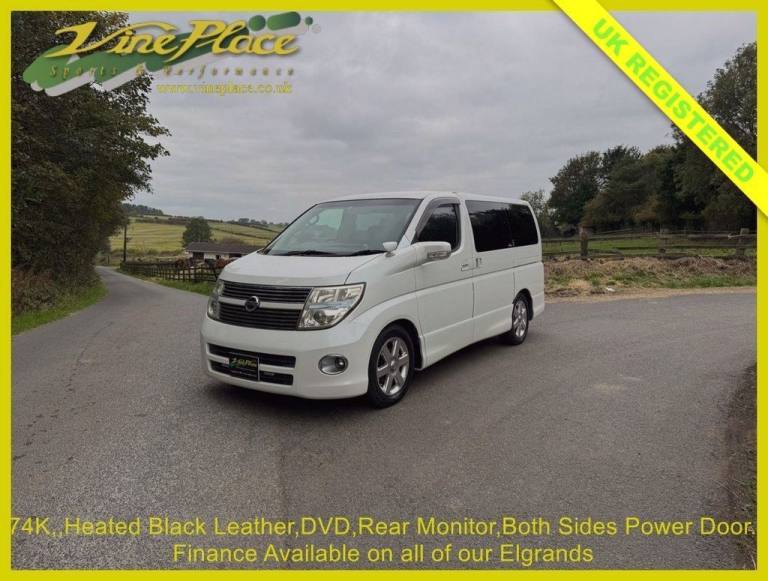 2025 Nissan Elgrand 3.5 Highway Star Black Leather Limited,Auto,8 Seats MPV PETROL Automatic