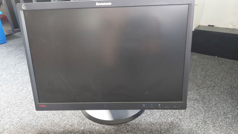 Lenovo Computer Monitor - Black, Good Condition