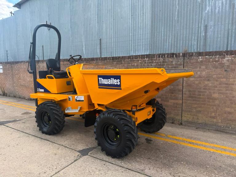 2016 Thwaites 3ton swivel dumper, road legal, 1 owner 