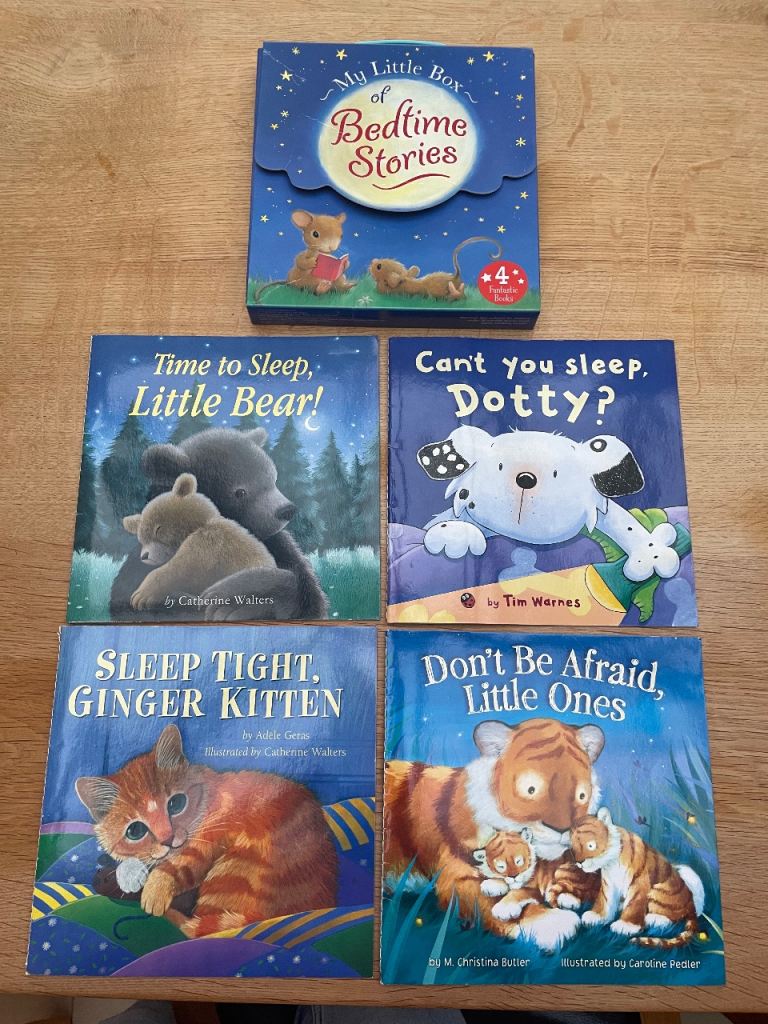 Bedtime Stories collection of 4 children’s books