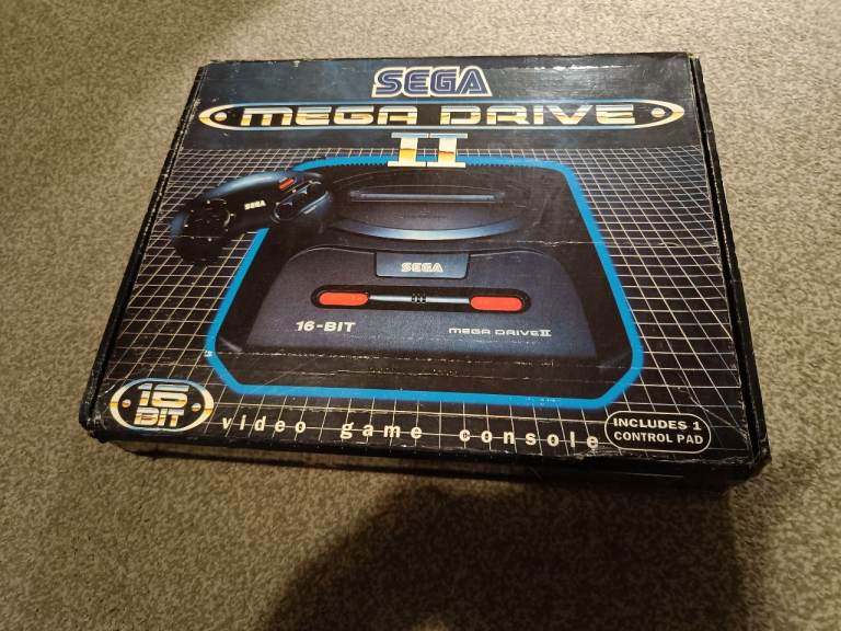 Sega Mega Drive II Boxed