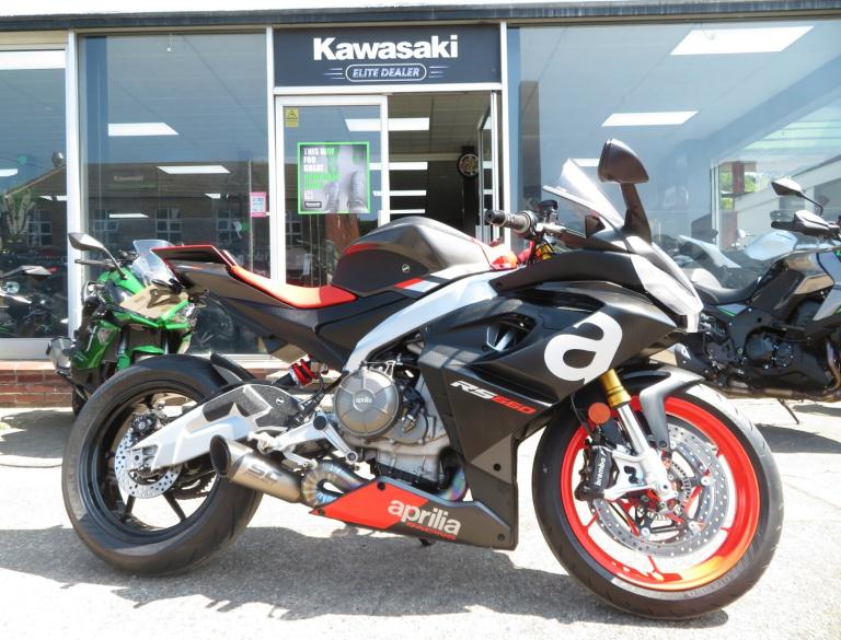 2021 Aprilia RS RS 660 LIMITED EDITION + FULL SC PROJECT SYSTEM  Petrol Manual