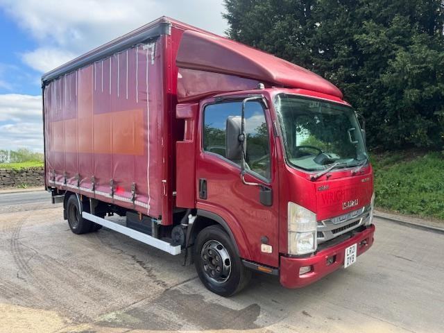 2021 21 ISUZU N75.150 EURO 6 15ft curtain sider