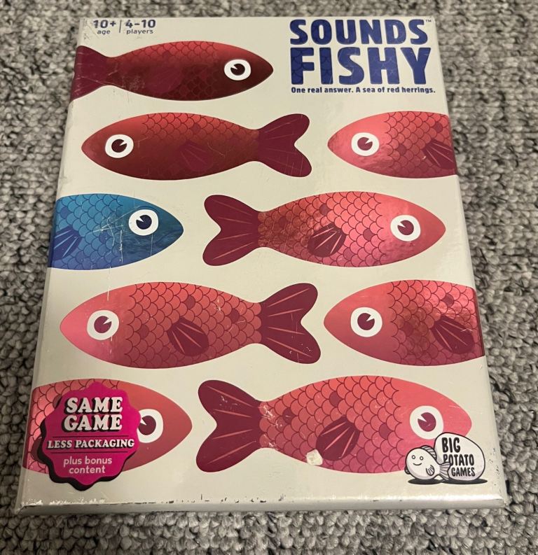 Sounds Fishy Card Game 