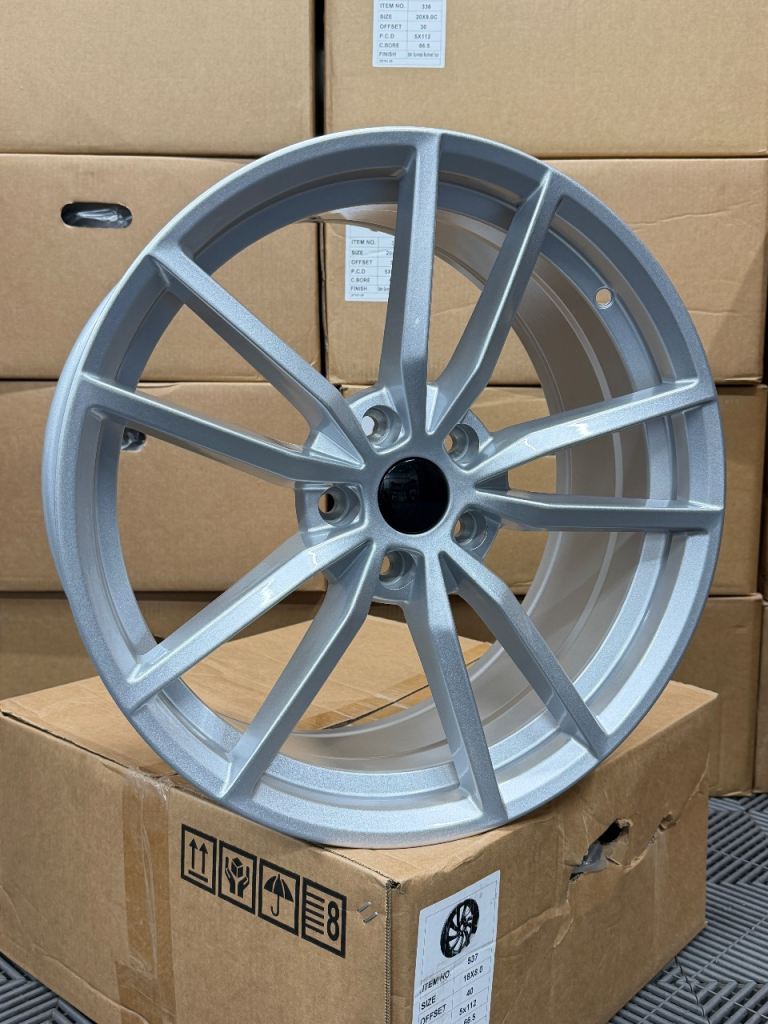 New 18” Pretoria Style Alloy Wheels - 5x112 - Golf - Leon - A3 - Jetta - Caddy Etc