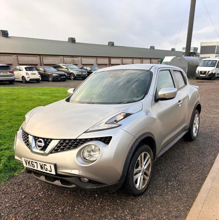 2017 Nissan Juke 1.2 DiG-T N-Connecta 5dr / SPARES OR REPAIRS /  HATCHBACK Petrol Manual