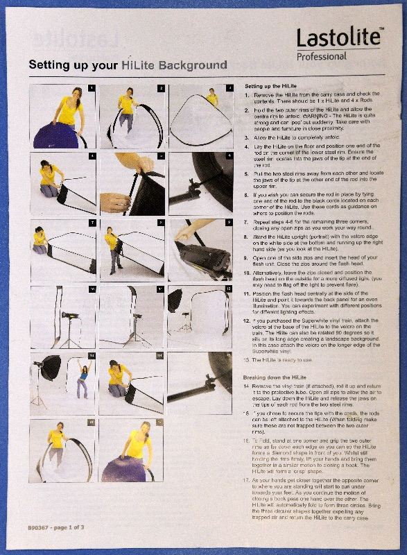 image for Lastolite HiLite background