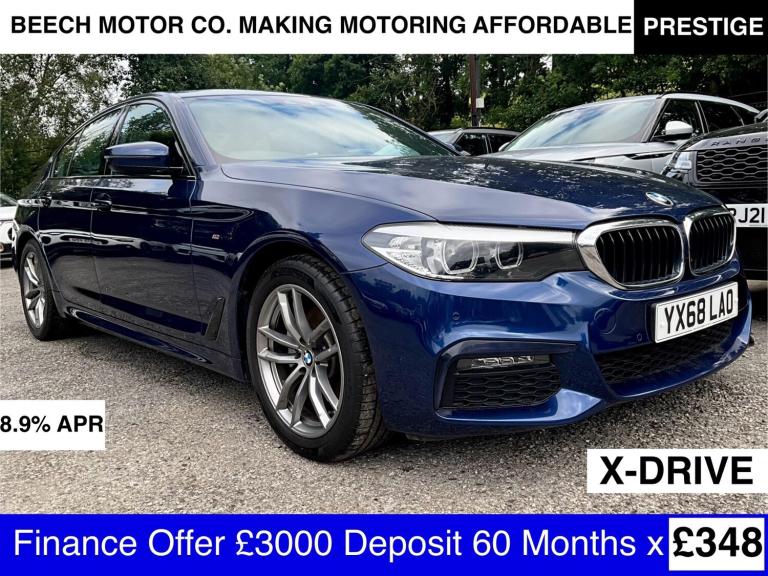 2018 BMW 5 Series 2.0 520d M Sport Auto xDrive Euro 6 (s/s) 4dr SALOON Diesel Automatic