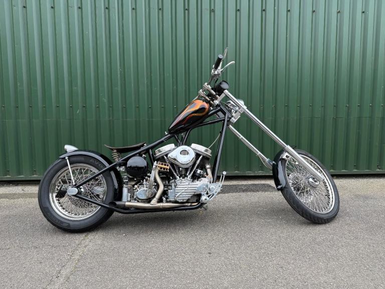 Harley Davidson Custom Chopper "Sukapunch" 1937 on V5 With 49 Panhead 1200 