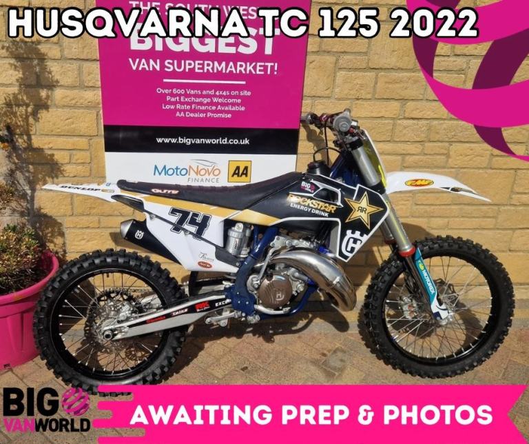 Husqvarna TC 125 2022 - 40 Hrs - Recent Piston, Throttle Cable, Grips 