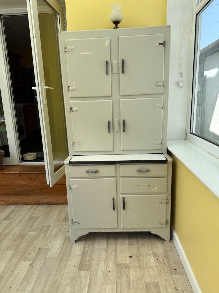 Cabinet | Enamel Top | Cool Cupboard | Vintage Kitchen