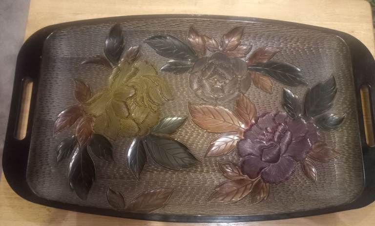 Plastic flower tray 
