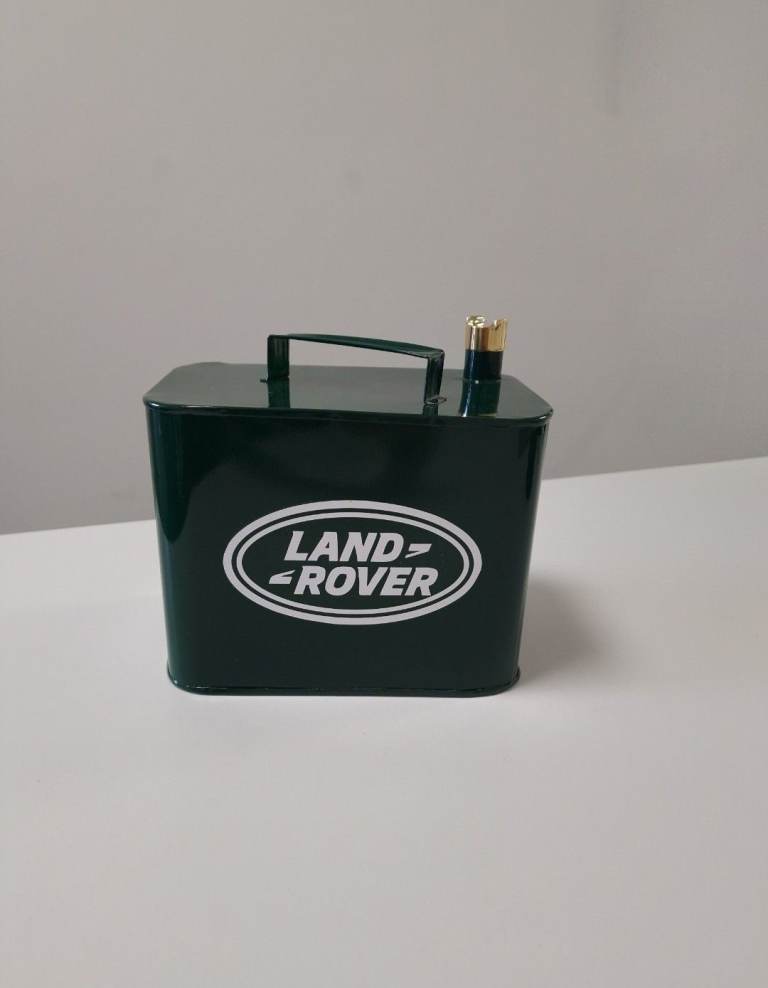 New Rectangle Reproduction Small Green Land Rover Petrol Can