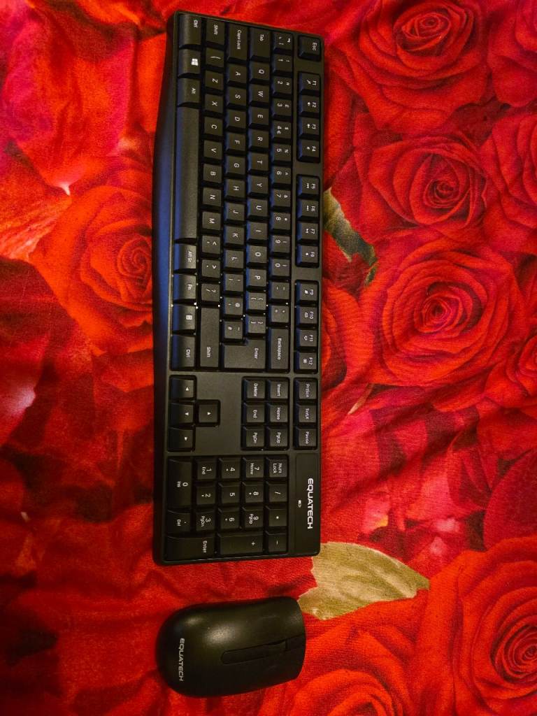 Wireless keyboard and mouse 
