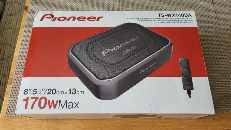 Pioneer TS-WX140DA Active Subwoofer in perfect condition.