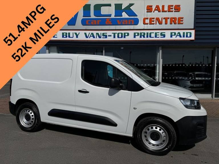 2020 Citroen Berlingo 1.5 BlueHDi 1000Kg Worker 75ps PANEL VAN DIESEL Manual