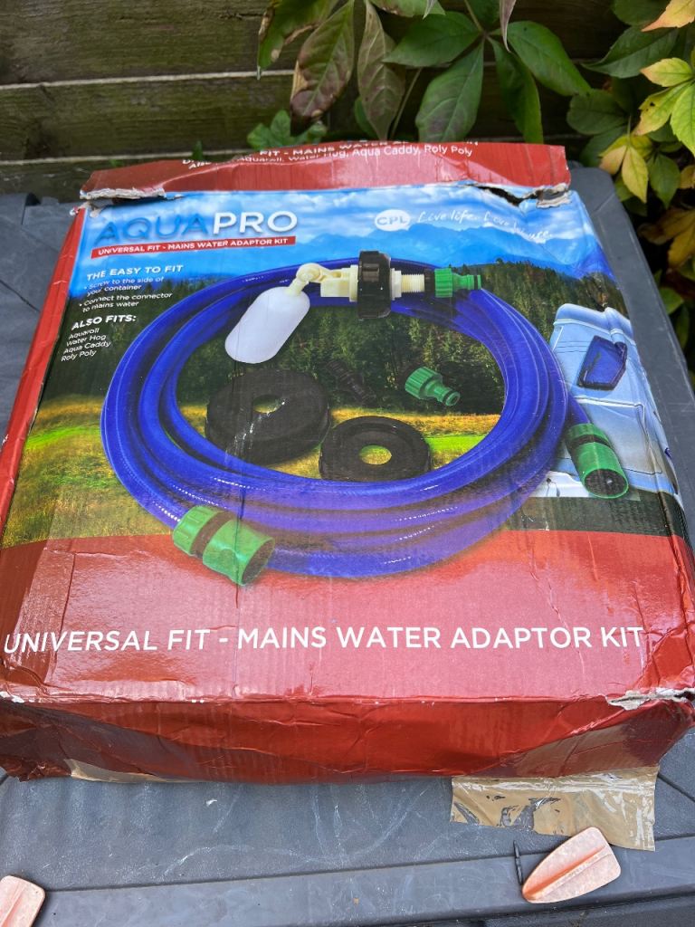 Aqua Pro fresh water barrel to mains water adaptor kit 