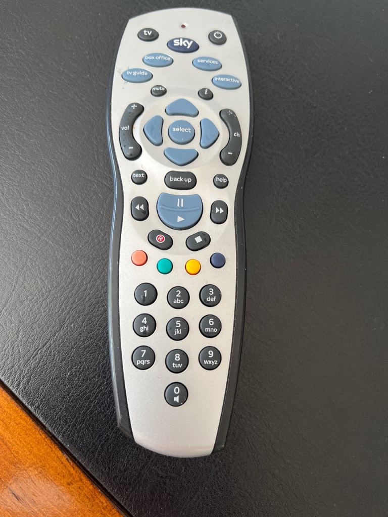 Sky TV remote control