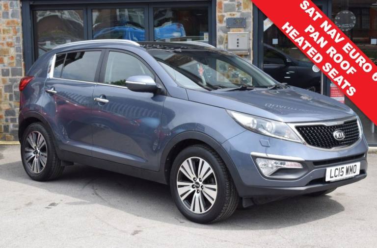 2015 Kia Sportage 1.7 CRDi ISG 3 5dr [Sat Nav] ESTATE DIESEL Manual