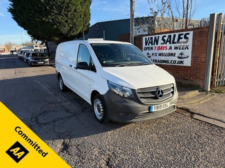 2019 19 MERCEDES-BENZ VITO 1.6 111 CDI PANEL VAN 6DR DIESEL MANUAL FWD L2 EURO 6